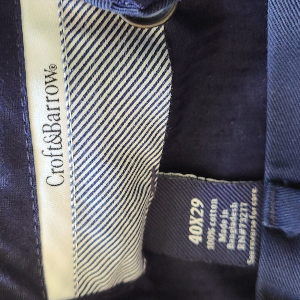 Mens Croft & Barrow Pants - Picture 3 of 4